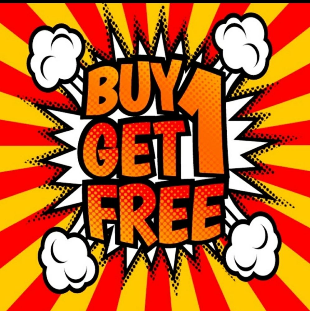 BUY ONE GET ONE FREE SALE @thriftinem